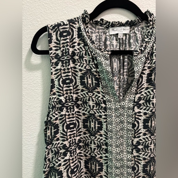 Michael Stars Stella Tank in Black, size S - Picture 3 of 6